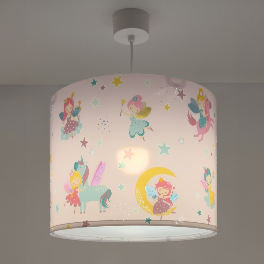Dalber 42492 - Żyrandol dziecięcy FAIRY DREAMS 1xE27/15W/230V