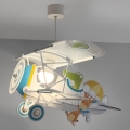 Dalber 54542 - Dziecięcy żyrandol LITTLE CROCODILE 1xE27/15W/230V