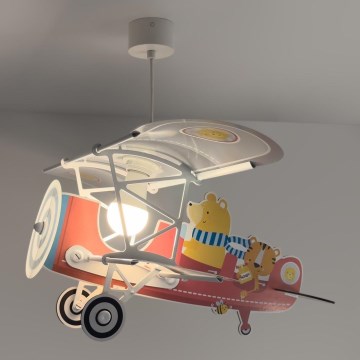 Dalber 54572 - Dziecięcy żyrandol LITTLE TEDDY 1xE27/15W/230V