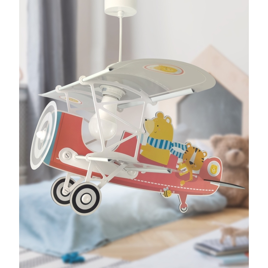 Dalber 54572 - Dziecięcy żyrandol LITTLE TEDDY 1xE27/15W/230V