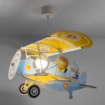 Dalber 54602 - Dziecięcy żyrandol LITTLE LION 1xE27/15W/230V