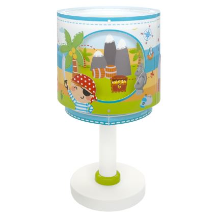 Dalber 60651 - Lampka dziecięca PIRAT ISLAND 1xE14/8W/230V