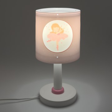 Dalber 60911 - LED lampka dziecięca PRINCESS DANCE 1xG4/4W/230V różowa