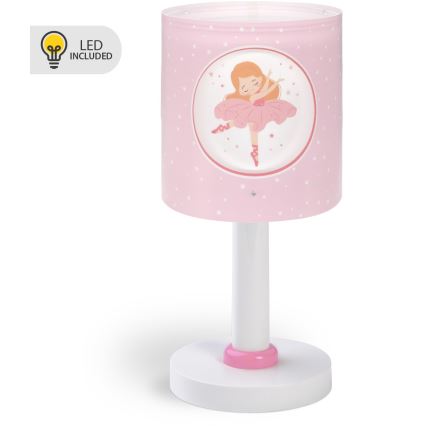 Dalber 60911 - LED lampka dziecięca PRINCESS DANCE 1xG4/4W/230V różowa