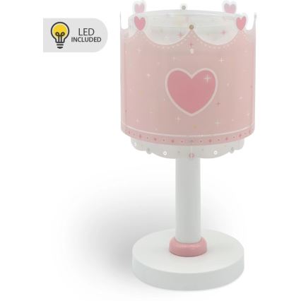 Dalber 61101N - Lampka dziecięca LED LITTLE QUEEN 1xG4/4W/230V różowa