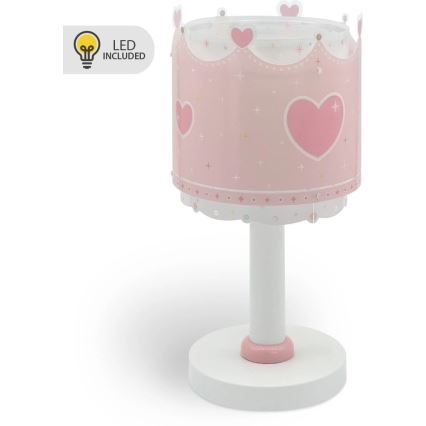 Dalber 61101N - Lampka dziecięca LED LITTLE QUEEN 1xG4/4W/230V różowa