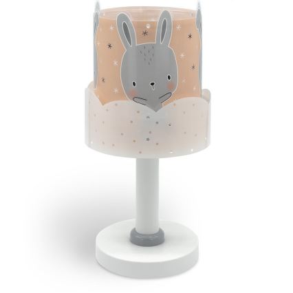 Dalber 61151S - Lampka dziecięca BUNNY 1xE14/40W/230V pomarańczowa