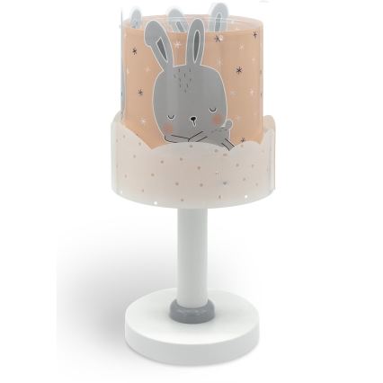 Dalber 61151S - Lampka dziecięca BUNNY 1xE14/40W/230V pomarańczowa