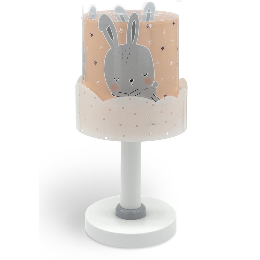 Dalber 61151S - Lampka dziecięca BUNNY 1xE14/40W/230V pomarańczowa