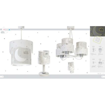 Dalber 61235E - LED Lampka do gniazda MOON 1xE14/0,5W/230V