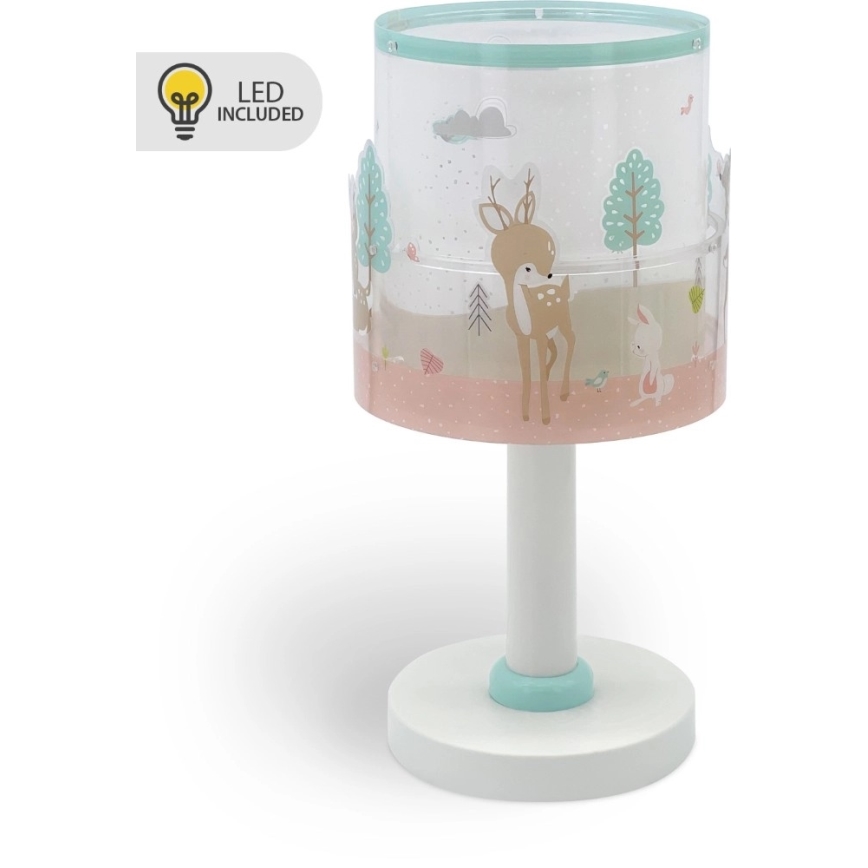 Dalber 61271N - LED lampka dziecięca LOVING DEER 1xG4/4W/230V wielobarwna