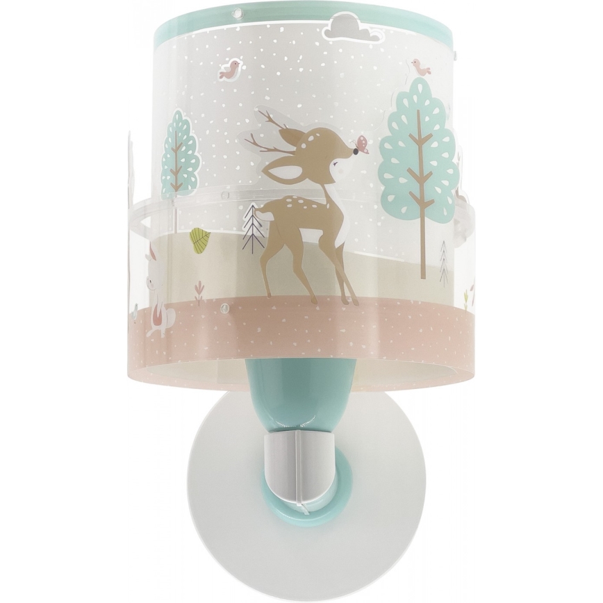 Dalber 61279 - Kinkiet dziecięcy LOVING DEER 1xE27/60W/230V