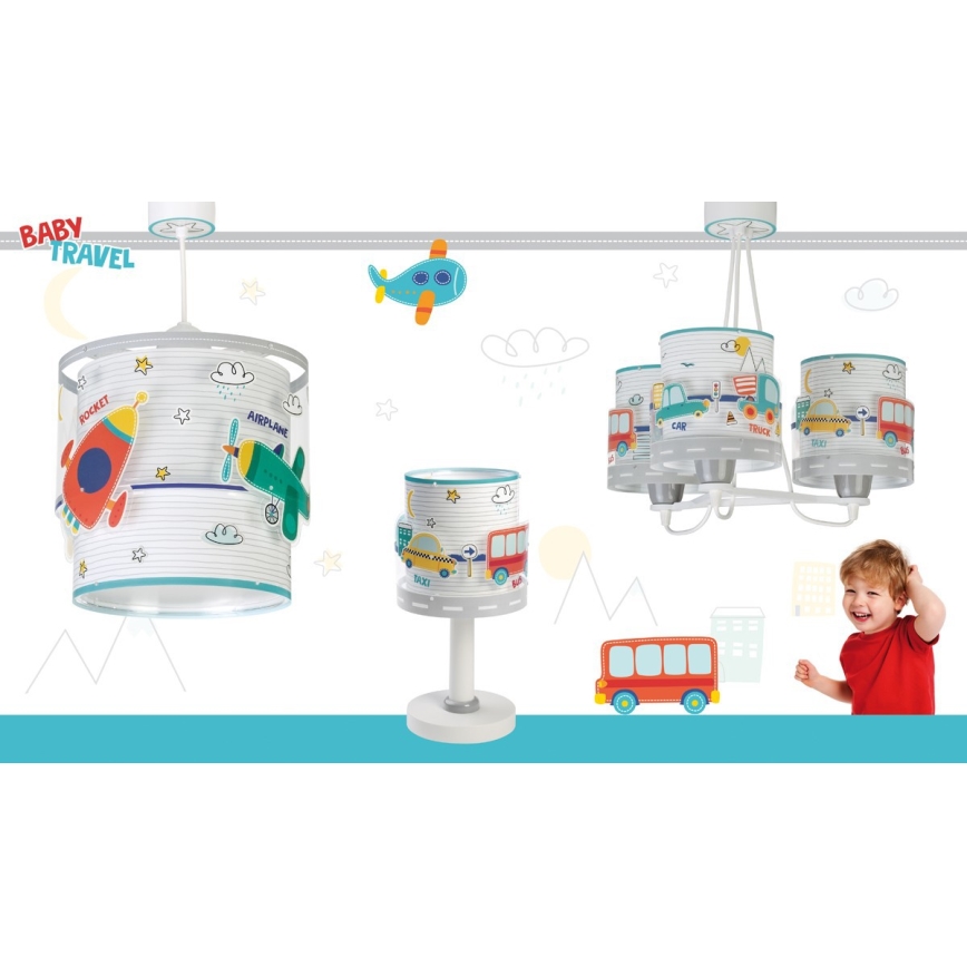 Dalber 61681N - LED lampka dziecięca BABY TRAVEL 1xG4/4W/230V wielobarwna