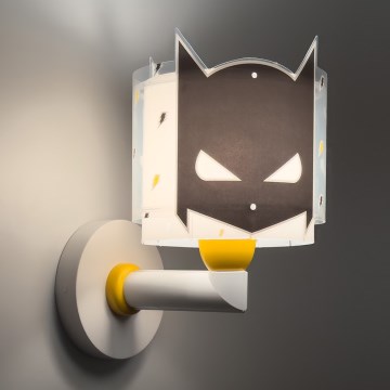 Dalber 61809 - Dziecięcy kinkiet DARK HERO 1xE27/15W/230V