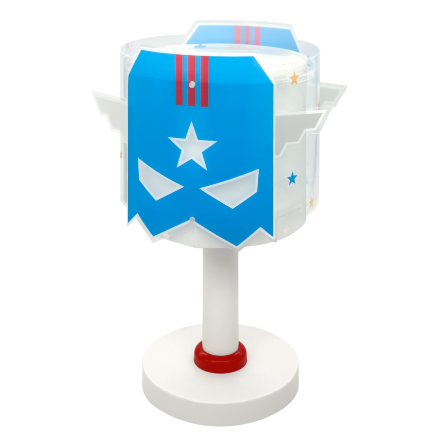 Dalber 61811N - Lampka dziecięca LED BLUE HERO 1xG4/4W/230V biała/niebieska