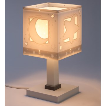 Dalber 63231NE - Lampka LED dla dzieci MOONLIGHT 1xG4/4W/230V szara