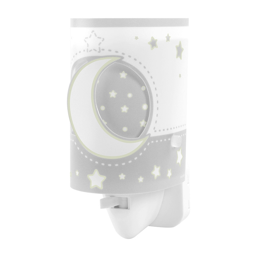 Dalber 63235LE - LED lampka do gniazdka MOON LIGHT 1xE14/0,3W/230V
