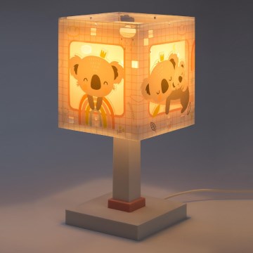 Dalber 63261S - Lampka dziecięca KOALA 1xE14/40W/230V