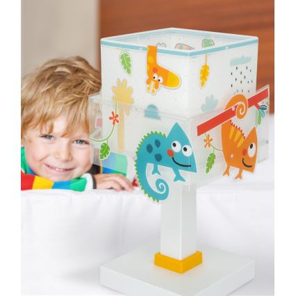 Dalber 63311 - Lampka dziecięca HAPPY JUNGLE 1xE14/8W/230V