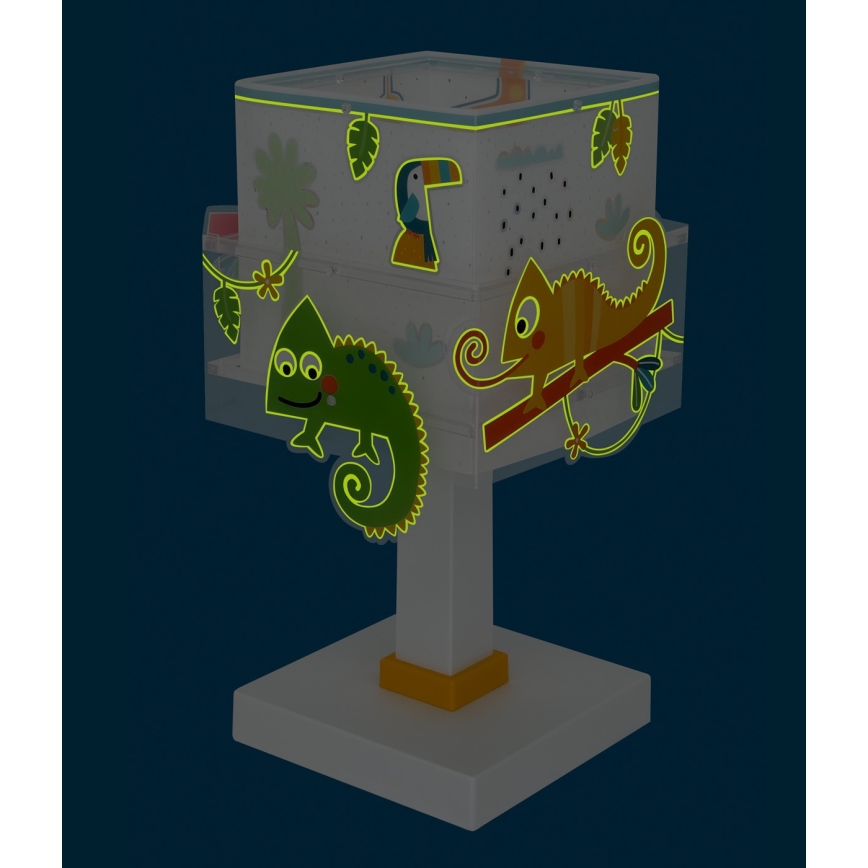 Dalber 63311 - Lampka dziecięca HAPPY JUNGLE 1xE14/8W/230V