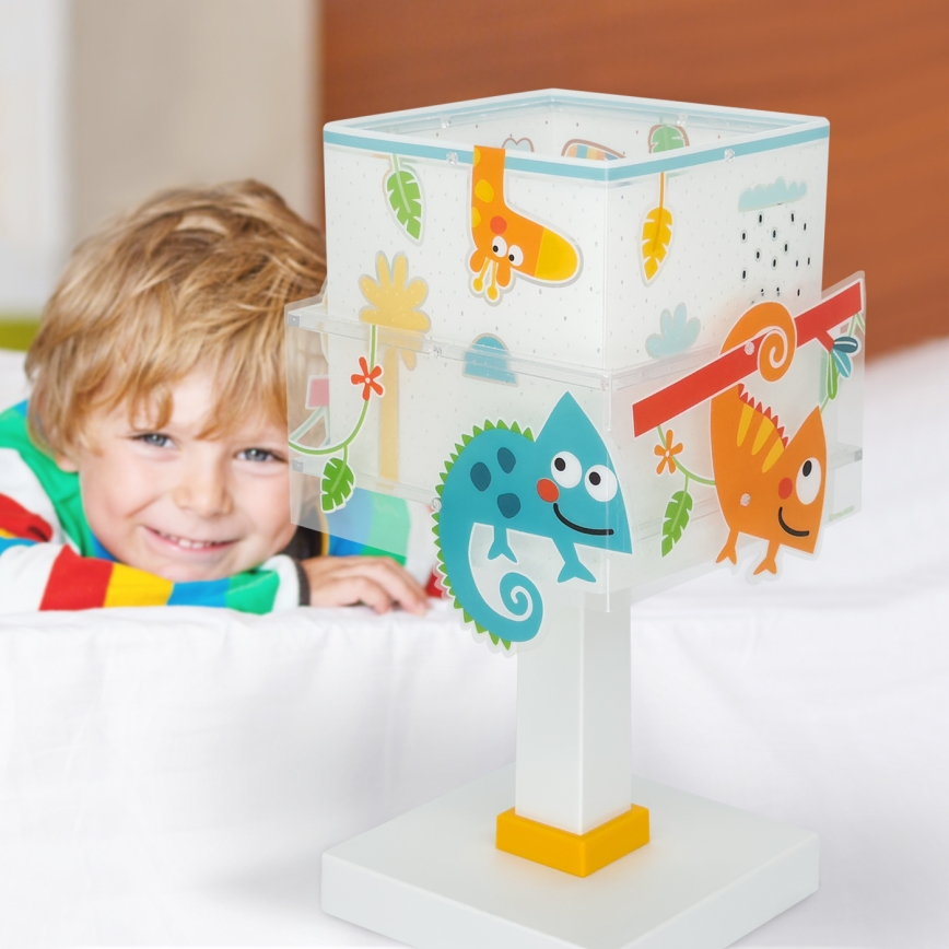 Dalber 63311N - LED lampka dziecięca HAPPY JUNGLE 1xG4/4W/230V kolorowa