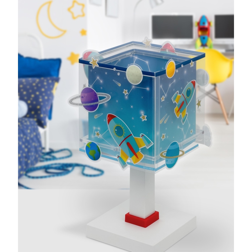 Dalber 63351 - Lampka dziecięca ROCKET 1xE14/8W/230V