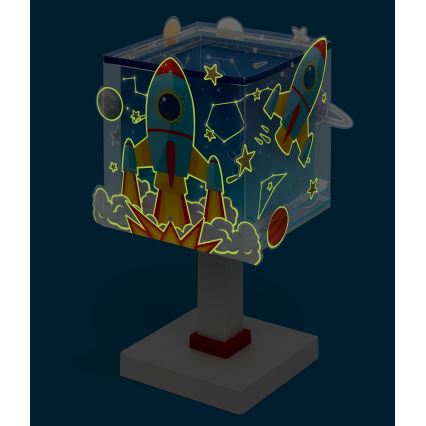 Dalber 63351N - LED lampka dziecięca ROCKET 1xG4/4W/230V wielobarwna