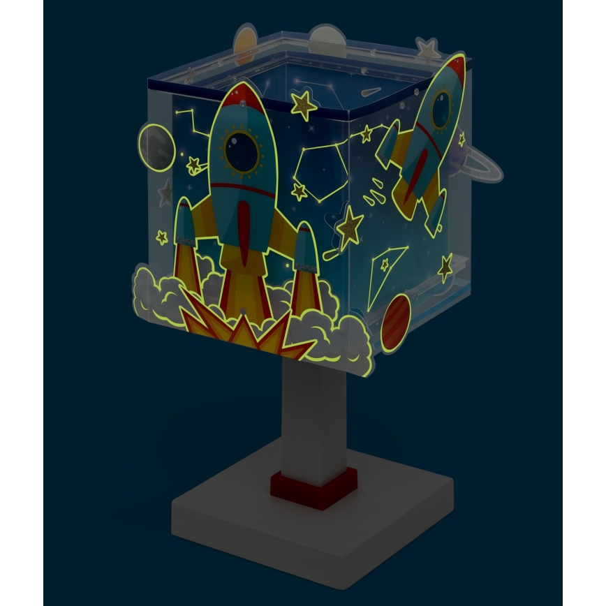 Dalber 63351N - LED lampka dziecięca ROCKET 1xG4/4W/230V wielobarwna