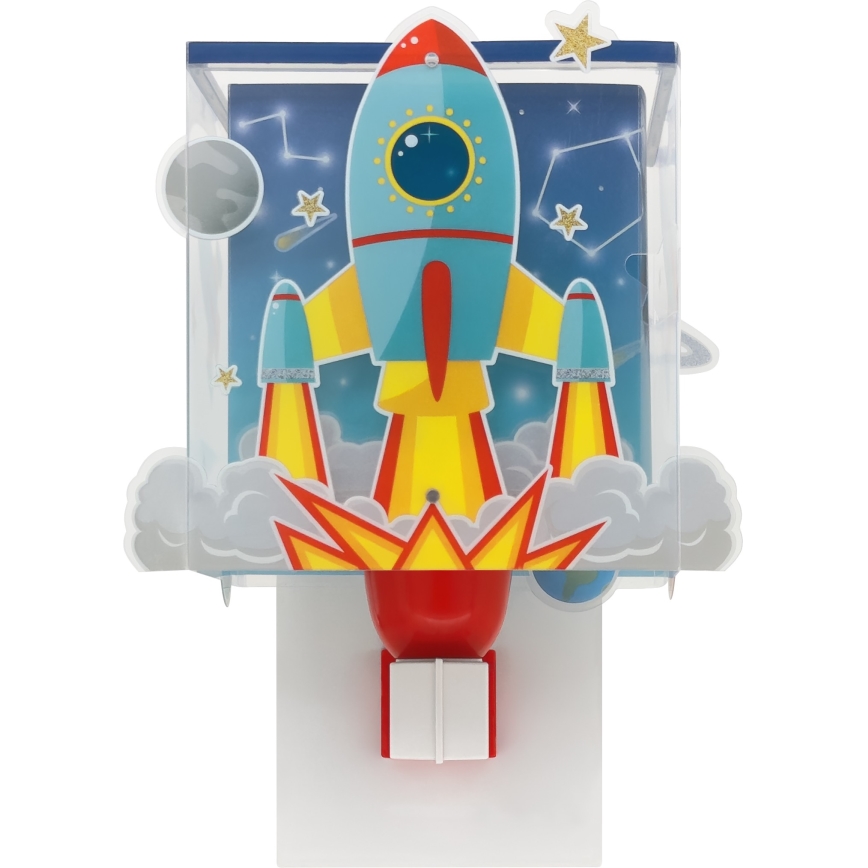 Dalber 63359 - Kinkiet dziecięcy ROCKET 1xE27/15W/230V