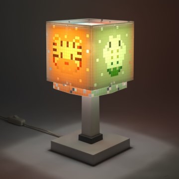Dalber 63371 - Lampka dziecięca LITTLE PIXEL 1xE14/8W/230V