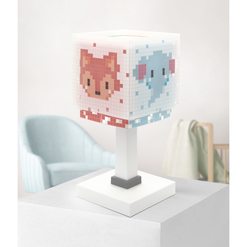 Dalber 63371 - Lampka dziecięca LITTLE PIXEL 1xE14/8W/230V