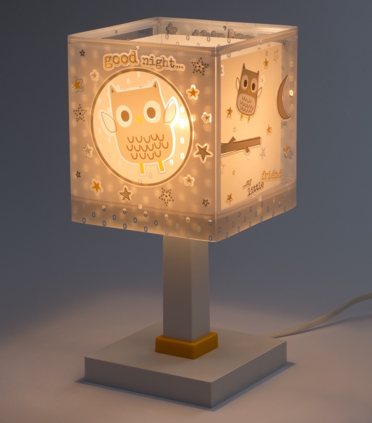 Dalber 63391N - Lampka nocna dla dzieci LED GOOD NIGHT 1xG4/4W/230V beżowa