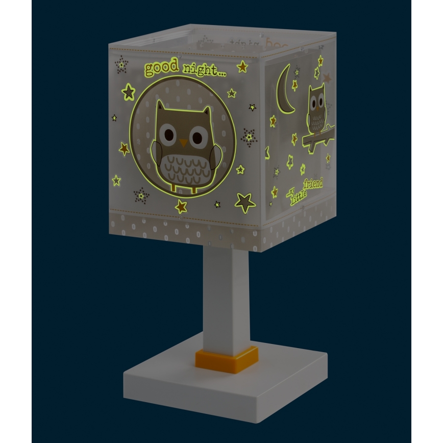 Dalber 63391N - Lampka nocna dla dzieci LED GOOD NIGHT 1xG4/4W/230V beżowa