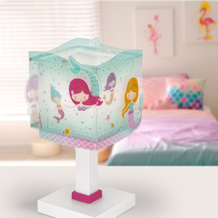 Dalber 63441N - Lampka dziecięca LED MERMAIDS 1xG4/4W/230V wielobarwna