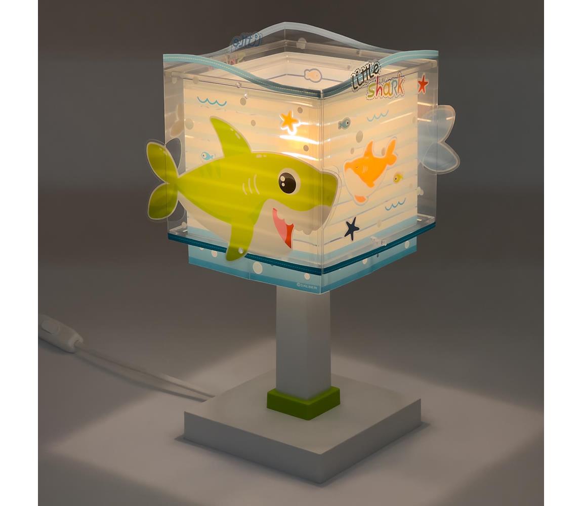 Dalber 63471 - Lampa dziecięca BABY SHARK 1xE14/60W/230V