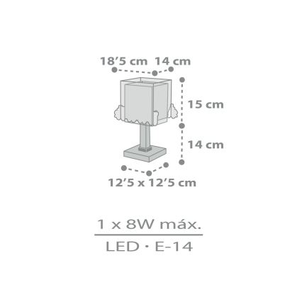 Dalber 63531N - LED lampka dziecięca TRAIN 1xG4/4W/230V wielobarwna