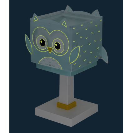 Dalber 64391 - Lampka dziecięca LITTLE OWL 1xE14/8W/230V