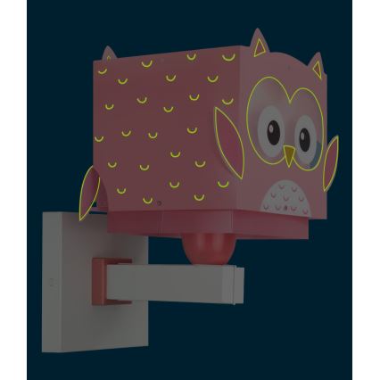 Dalber 64489 - Dziecięcy kinkiet LITTLE FRIENDS 1xE27/15W/230V