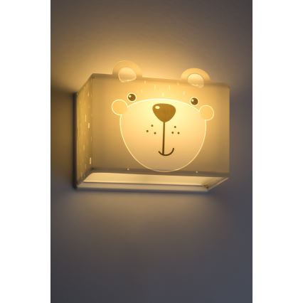 Dalber 64578 - Kinkiet dziecięcy LITTLE TEDDY 1xE27/60W/230V