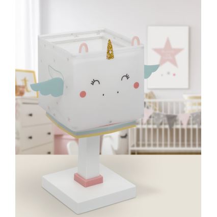 Dalber 64591 - Lampka dziecięca LITTLE UNICORN 1xE14/8W/230V