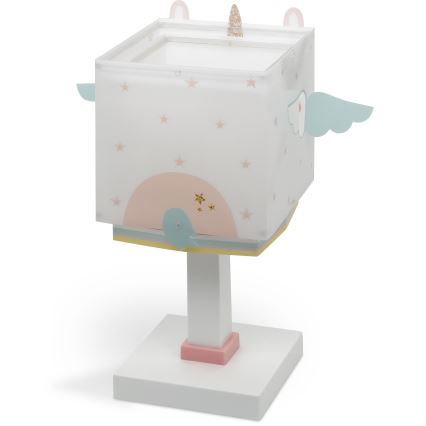 Dalber 64591 - Lampka dziecięca LITTLE UNICORN 1xE14/8W/230V