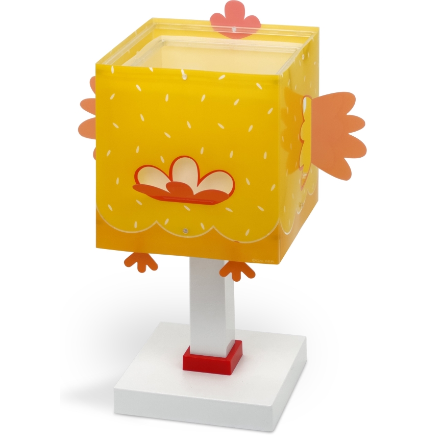 Dalber 64641 - Lampka dziecięca LITTLE CHICKEN 1xE14/8W/230V