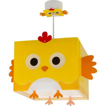 Dalber 64642 - Żyrandol dziecięcy LITTLE CHICKEN 1xE27/15W/230V