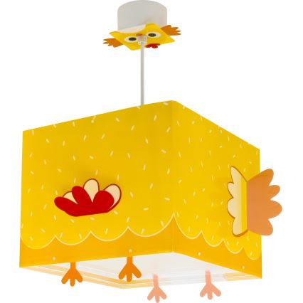 Dalber 64642 - Żyrandol dziecięcy LITTLE CHICKEN 1xE27/15W/230V