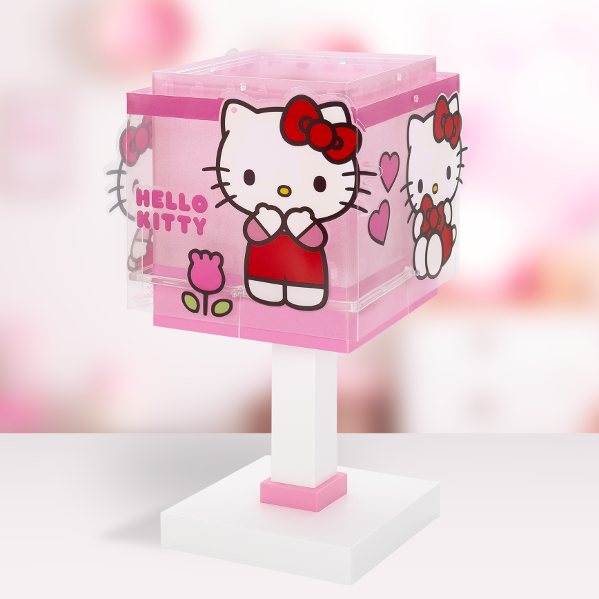 Dalber 73261 - Lampka dziecięca LED HELLO KITTY 1xG4/4W/230V różowa