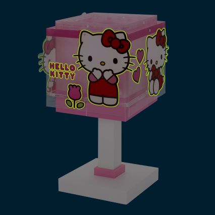 Dalber 73261 - Lampka dziecięca LED HELLO KITTY 1xG4/4W/230V różowa
