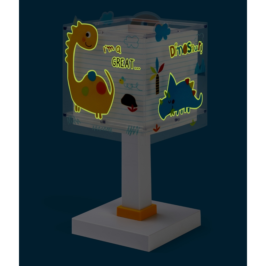 Dalber 73451N - Lampka dziecięca LED DINOS 1xG4/4W/230V wielobarwna