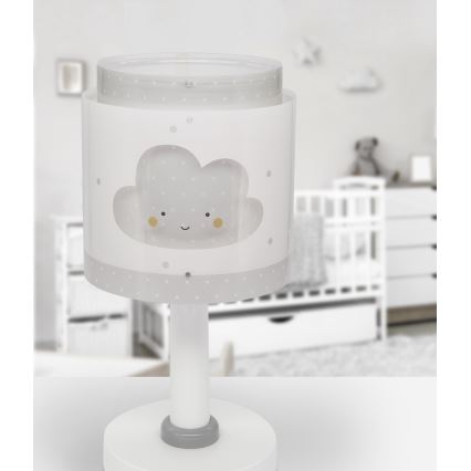 Dalber 76011E - Lampka dziecięca BABY DREAMS 1xE14/8W/230V szare