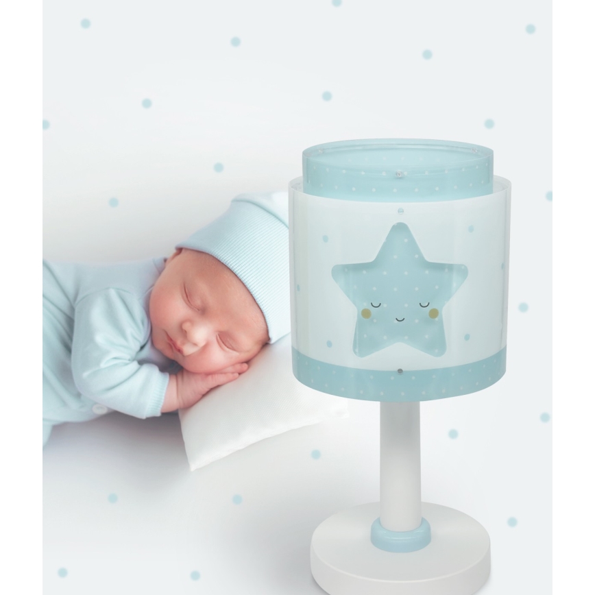Dalber 76011T - Lampka dziecięca BABY DREAMS 1xE14/8W/230V niebieski