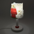 Dalber 76301 - Lampka dziecięca LED SNOOPY 1xG4/4W/230V biała/czerwona